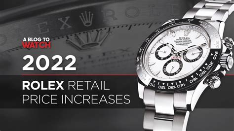 rolex box 2022|2022 Rolex price increase.